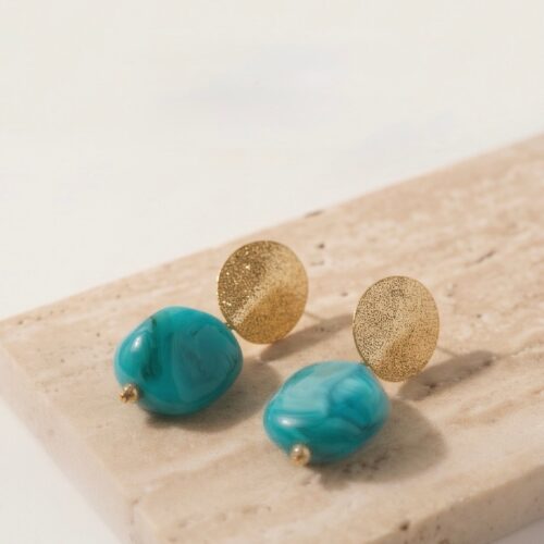 Alternative view of PENDIENTES PINKGREEN Ref. PT20