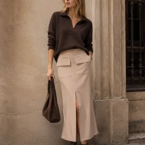 FALDA MIDI EMAROLA Ref. 7291412102