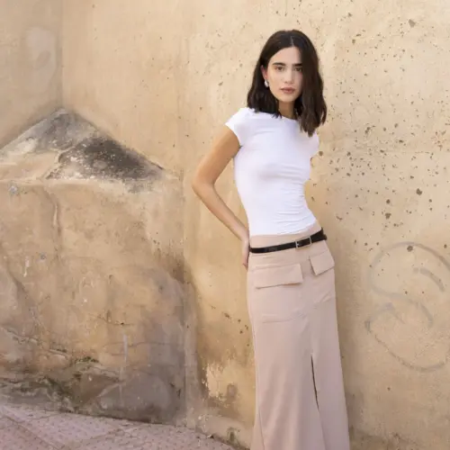FALDA MIDI EMAROLA Ref. 7291412102 - Imagen 3